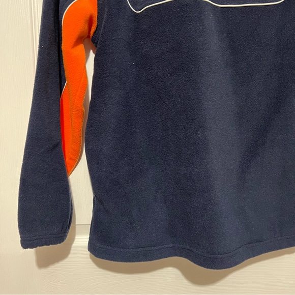 💗 NFL - Chicago Bears Boys Navy and Orange Fleece Pullover - Picture 9 of 11